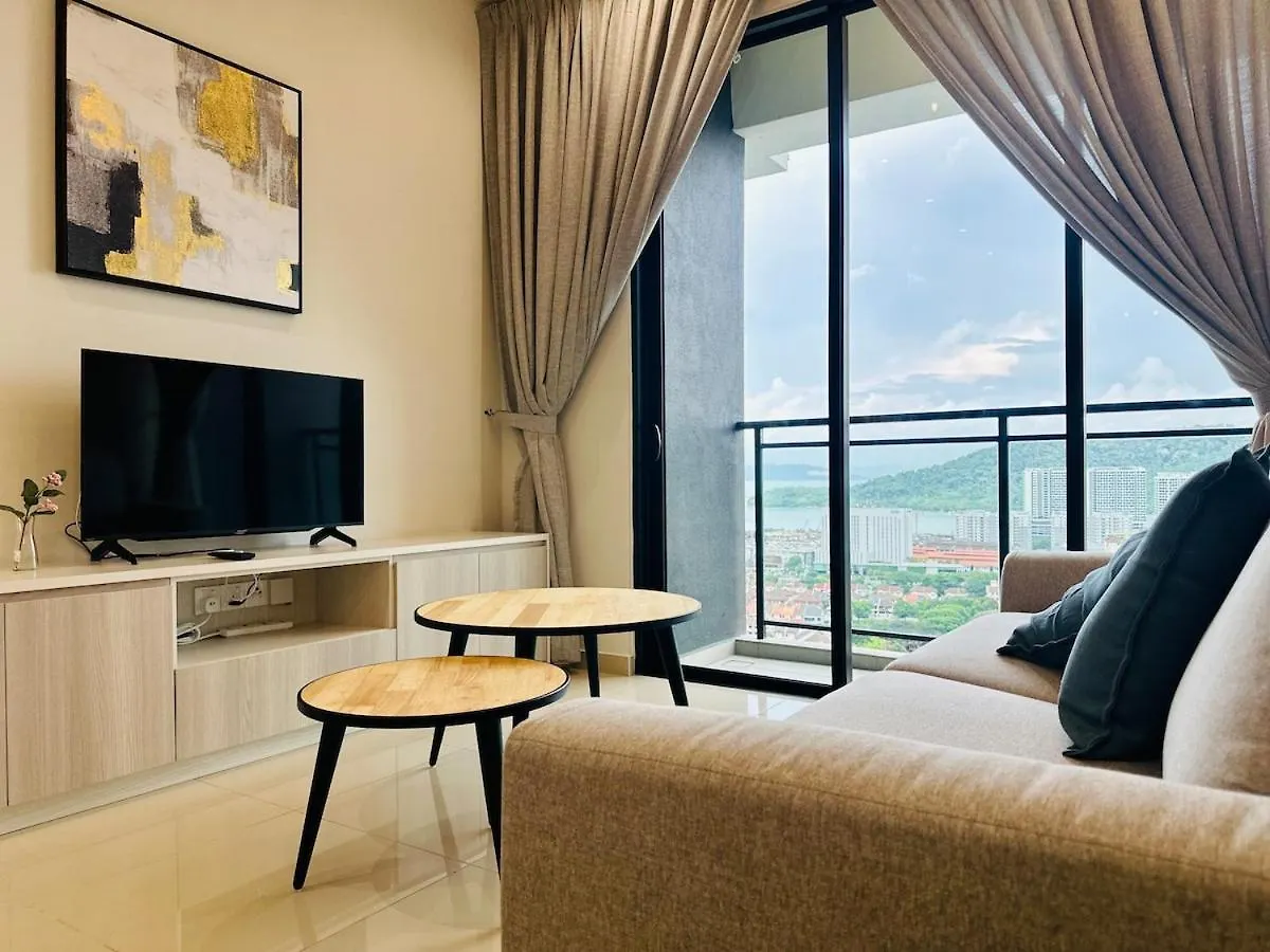 Iconic Regency 3Br Seaview Homestay With Rooftop Pool Bayan Lepas 0*,