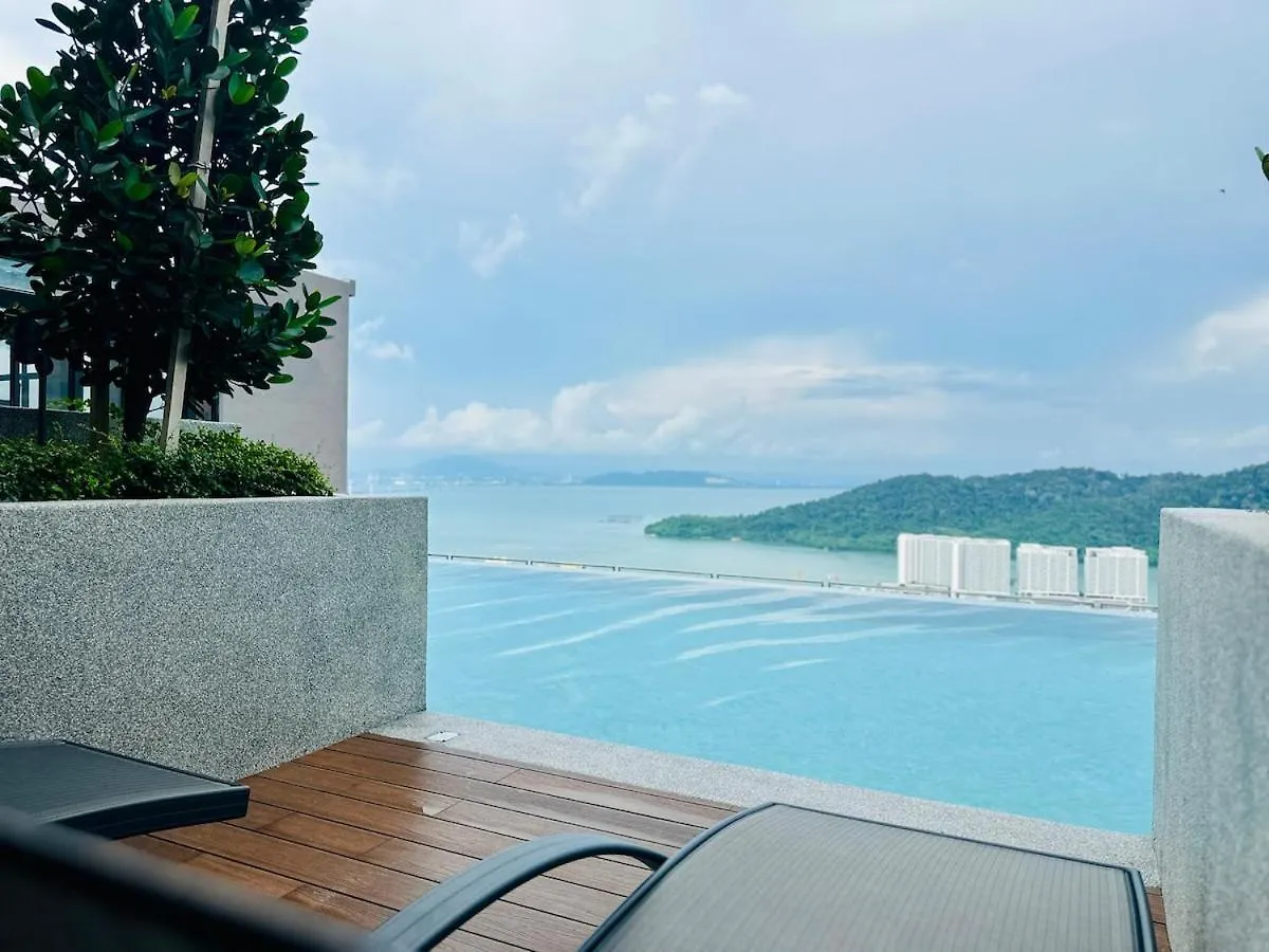 Apartment Iconic Regency 3Br Seaview Homestay With Rooftop Pool Bayan Lepas